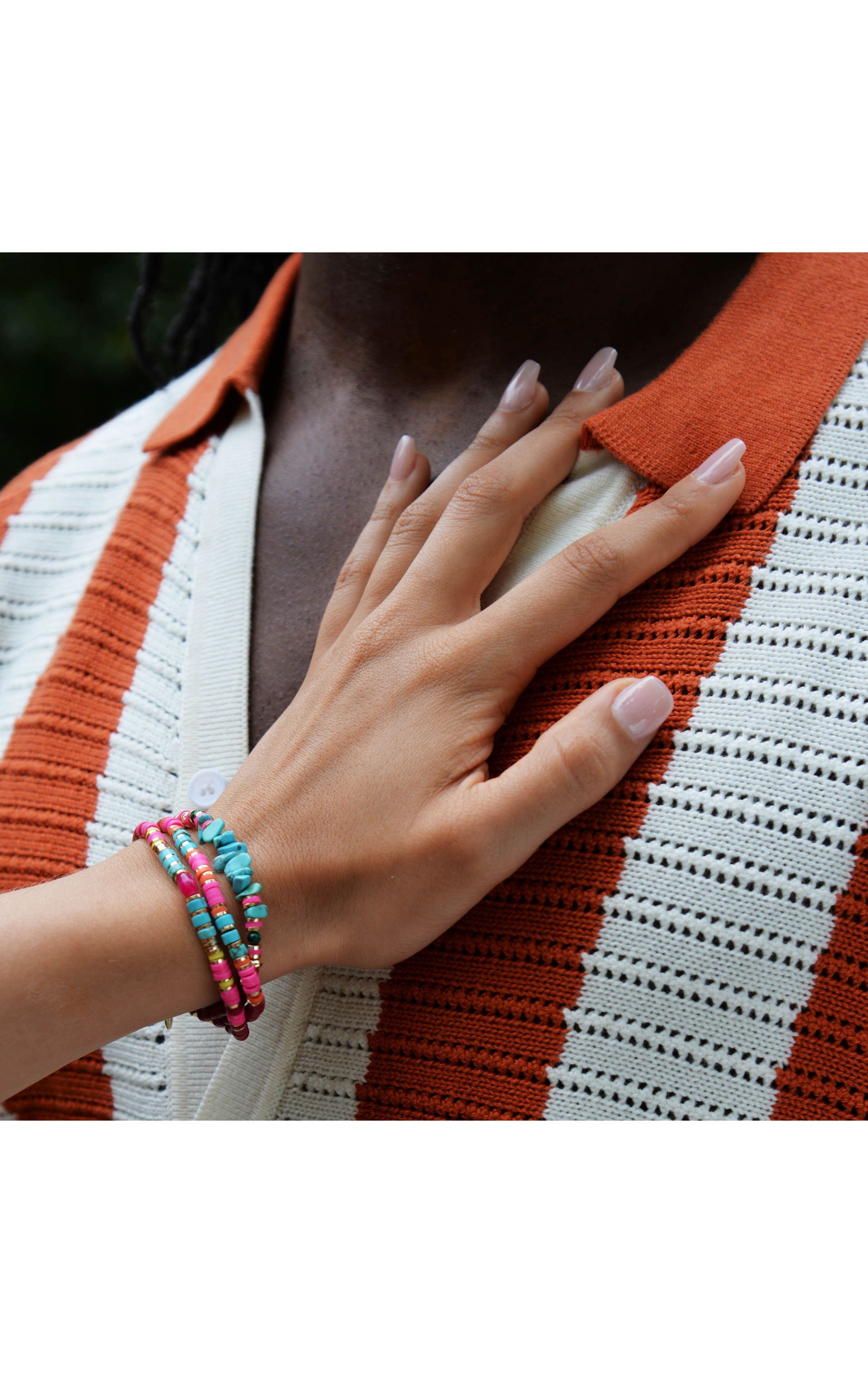  Bracelet Vadorada Grenat