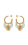  Boucles D'oreilles Valdo Turquoise