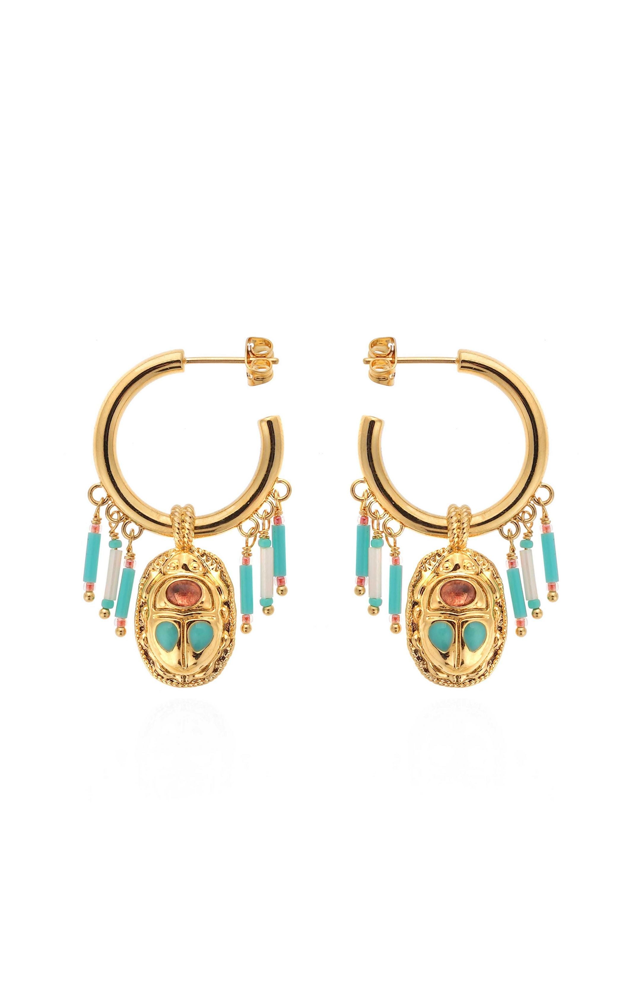  Boucles D'oreilles Valdo Turquoise
