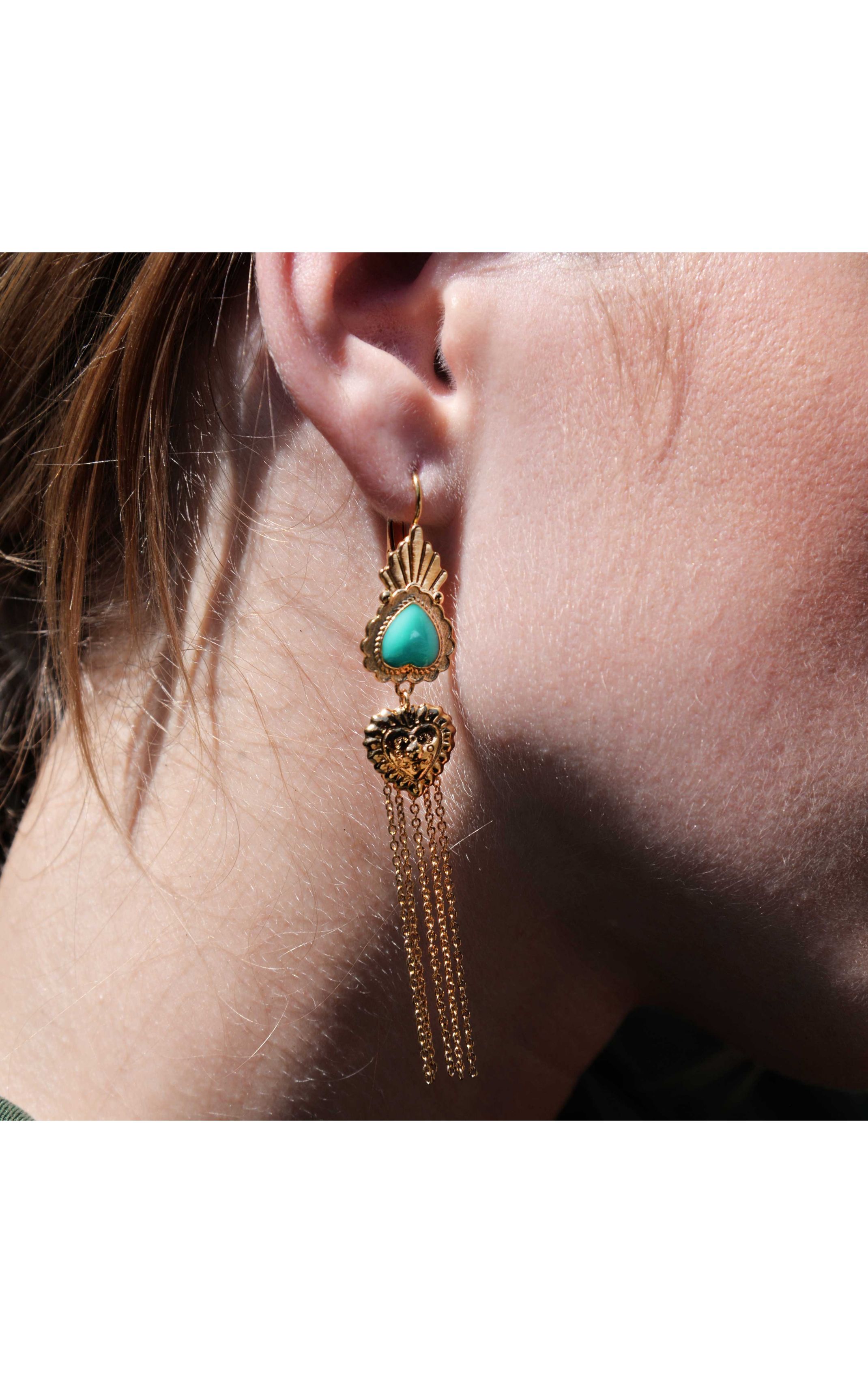  Boucles D'oreilles Valleya