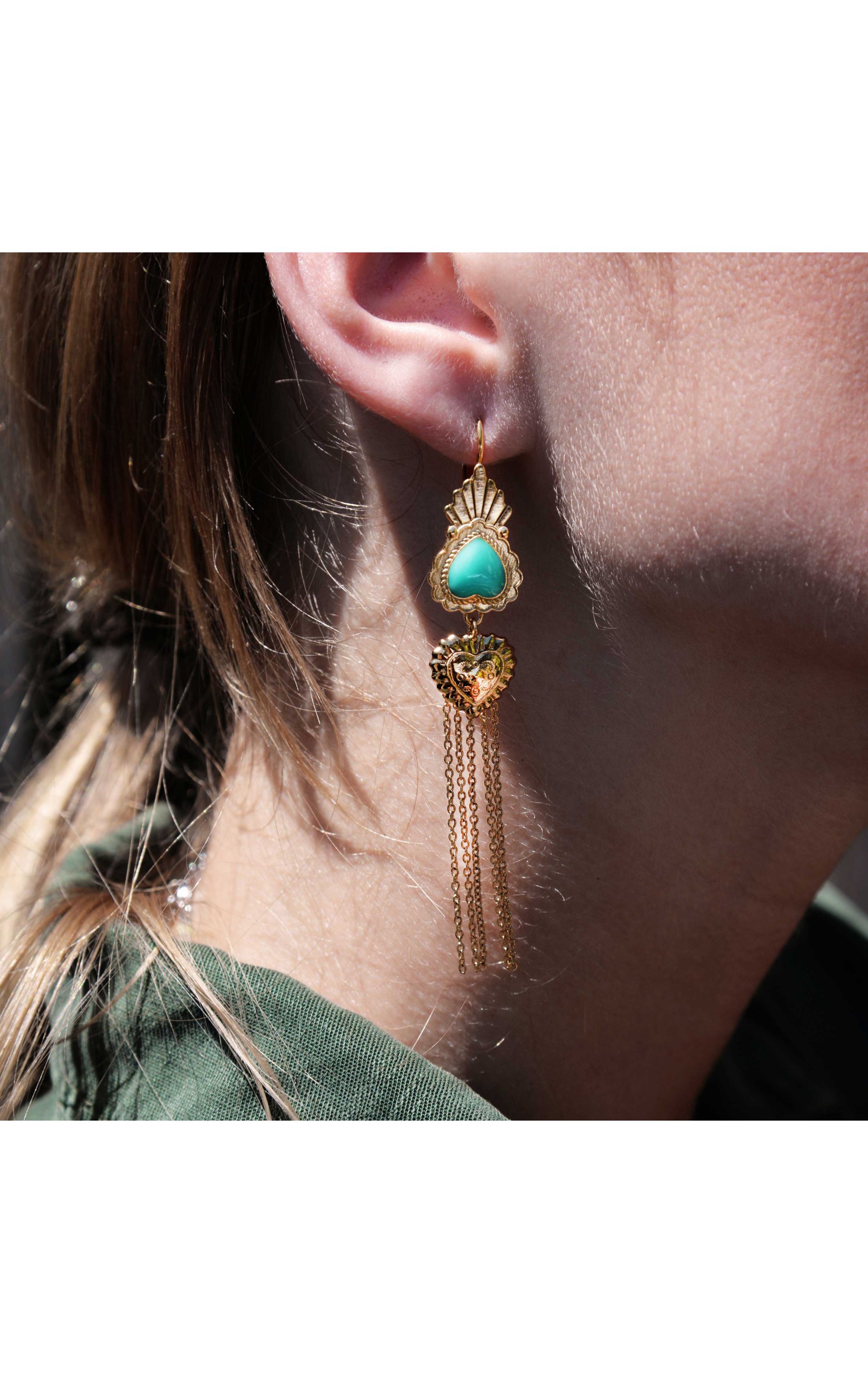  Boucles D'oreilles Valleya