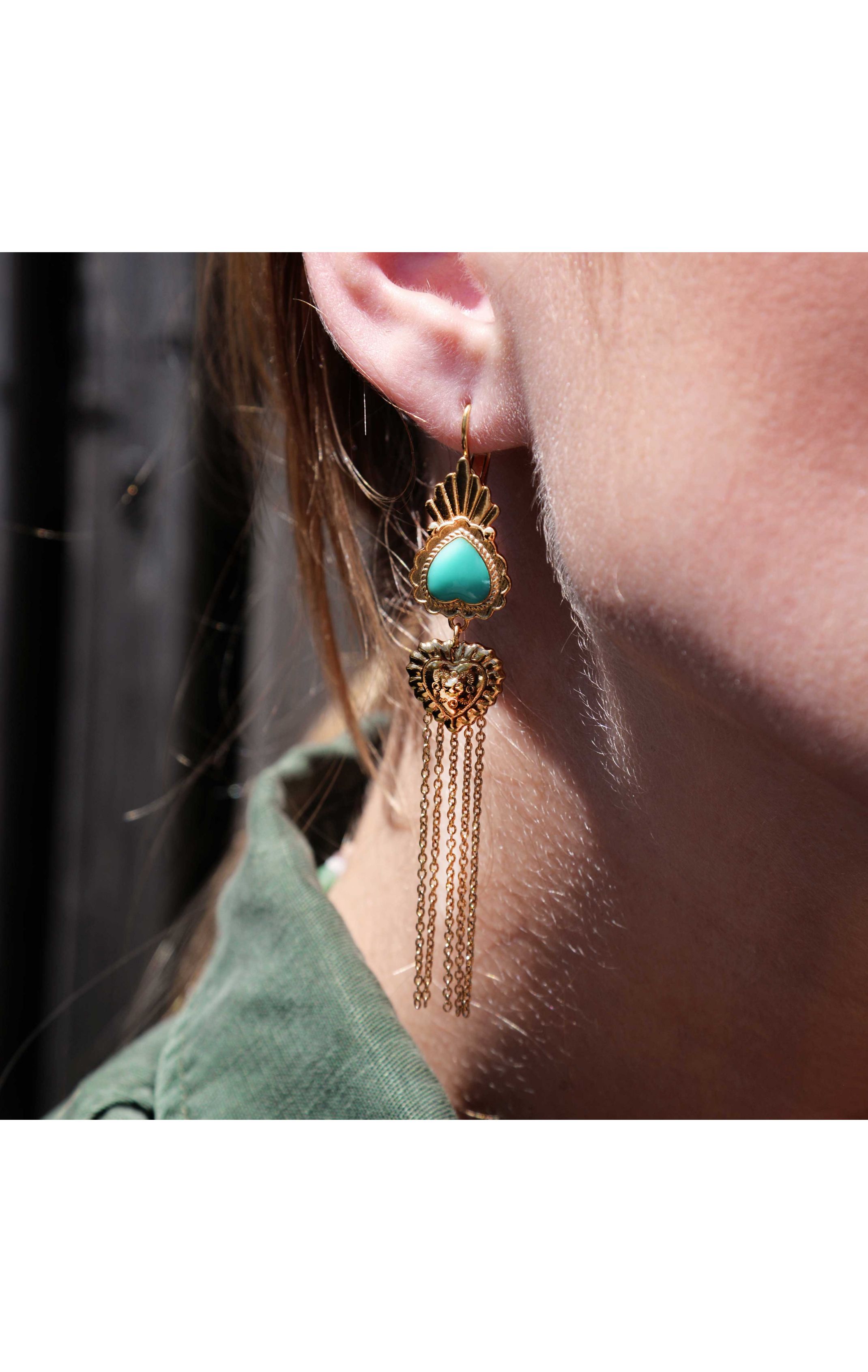  Boucles D'oreilles Valleya